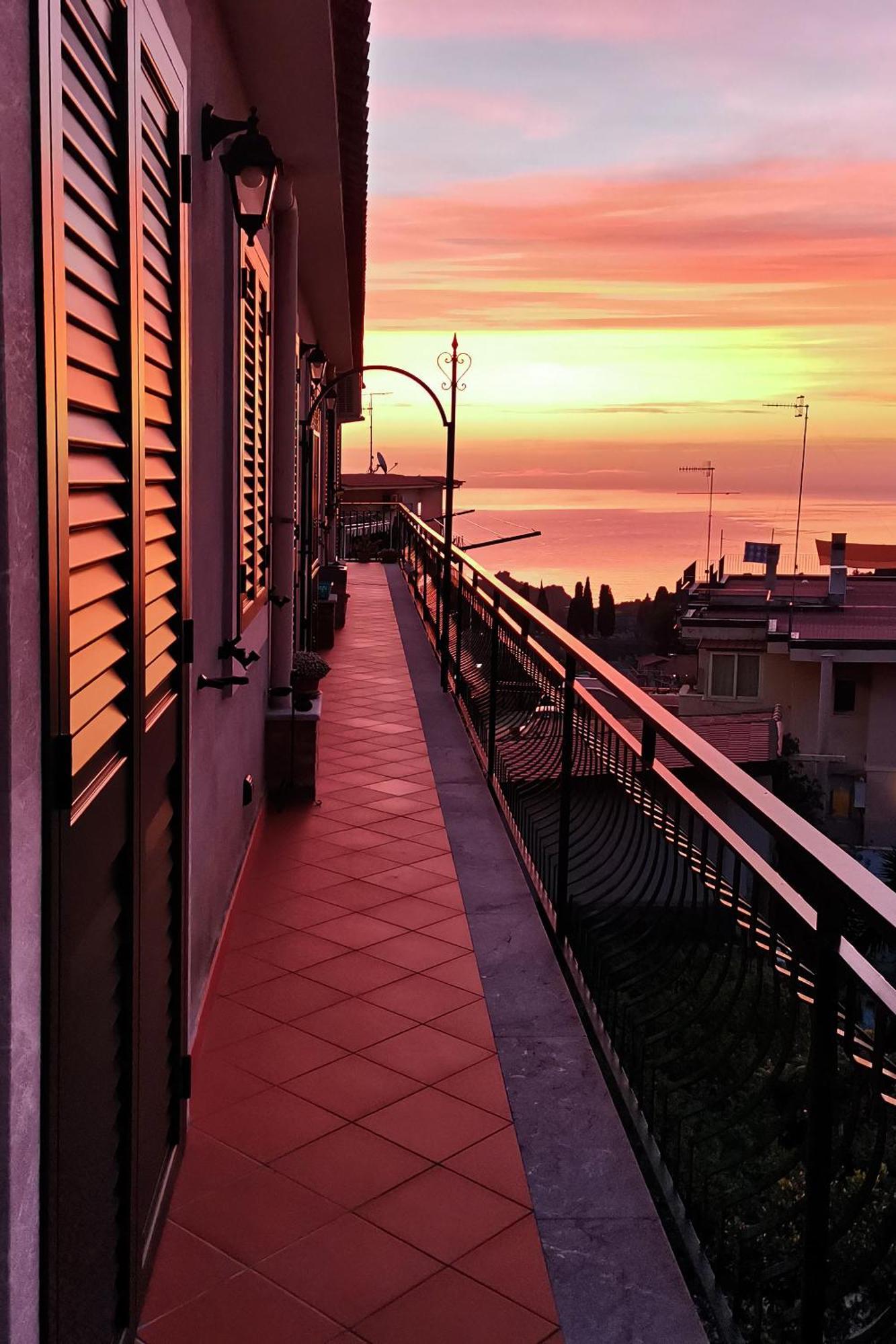 La Perla Lägenhet Taormina Exteriör bild